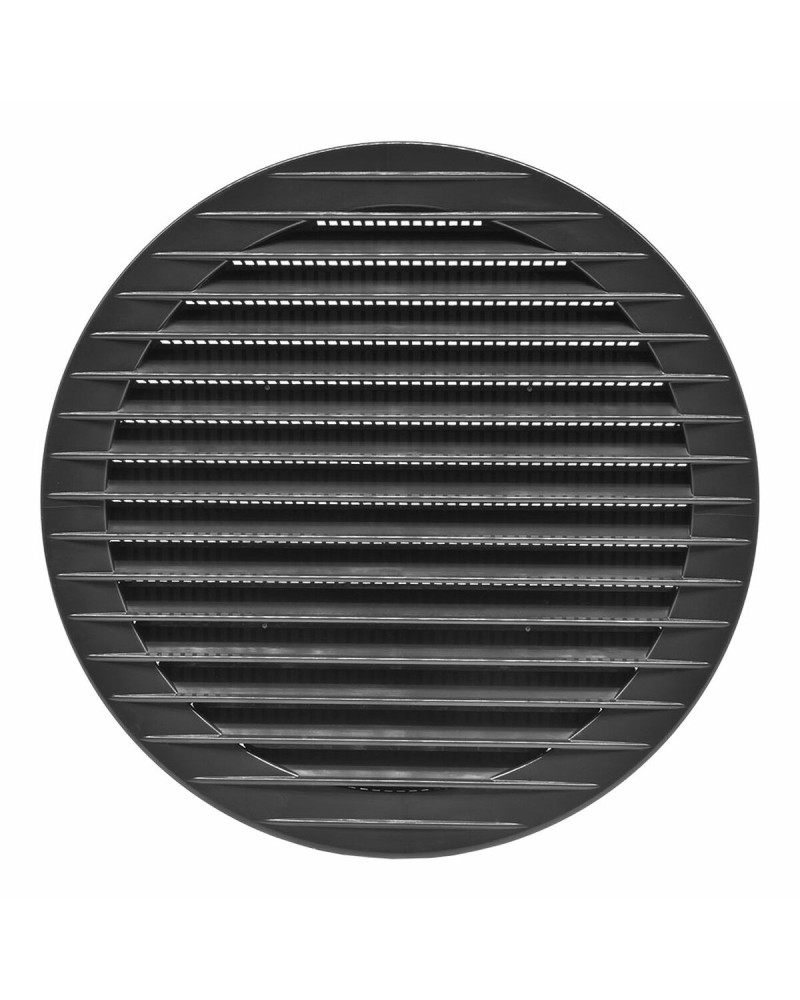 EDM ventilation grille, 15 cm, anthracite, for airflow management

